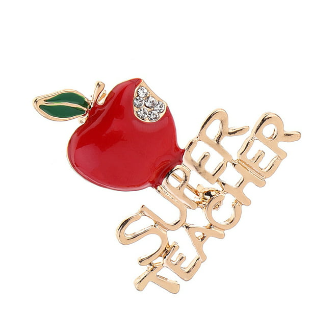 Women Rhinestone Ladybird On Leaf Brooch Pin Dress Scarf Jewelry Gift Boil